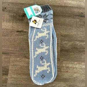 NWT The Original Mukluks Sock Slipper with Shea Butter L/XL